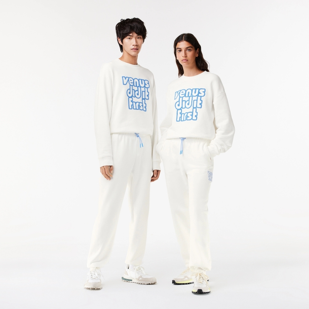 Lacoste x EleVen by Venus Williams 2 piece-Unisex-Sweatsuit Set-Large-NWT-$395